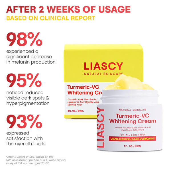 Liacsy™ Radiant Tumeric-VC Whitening Cream