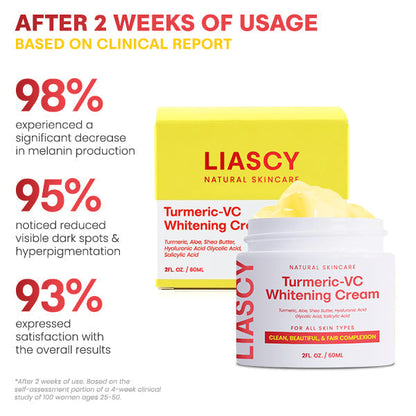 Liacsy™ Radiant Tumeric-VC Whitening Cream