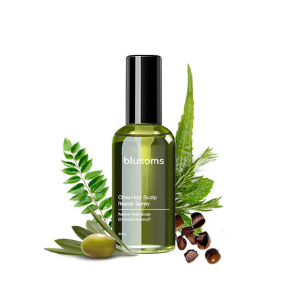 Blusoms™ Olive Hair Scalp-Repair Spray