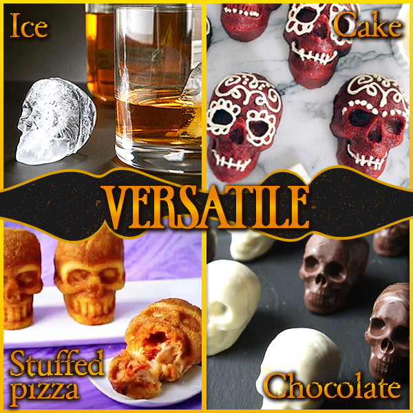 3D Skull Cake Mold