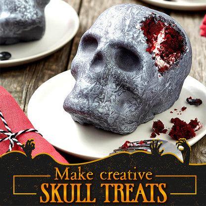 3D Skull Cake Mold