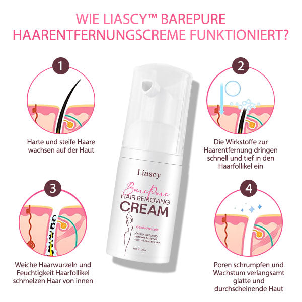 Liacsy™ BarePure Hair Removing Cream