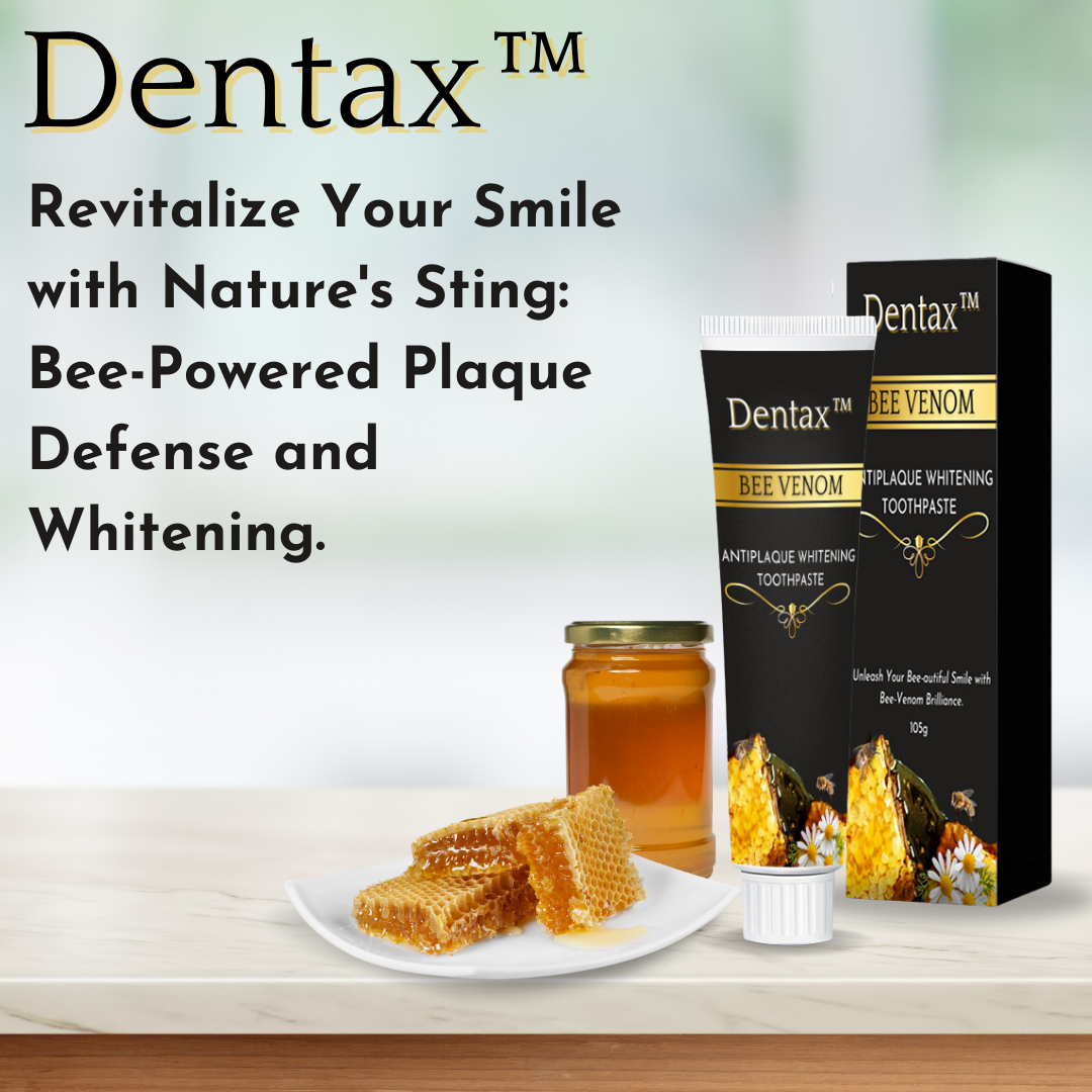 Dentax™ Bee Venom Antiplaque Whitening Toothpaste