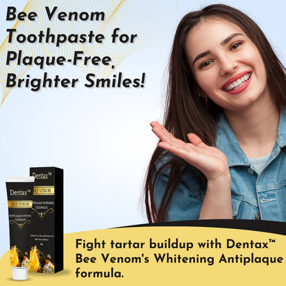 Dentax™ Bee Venom Antiplaque Whitening Toothpaste