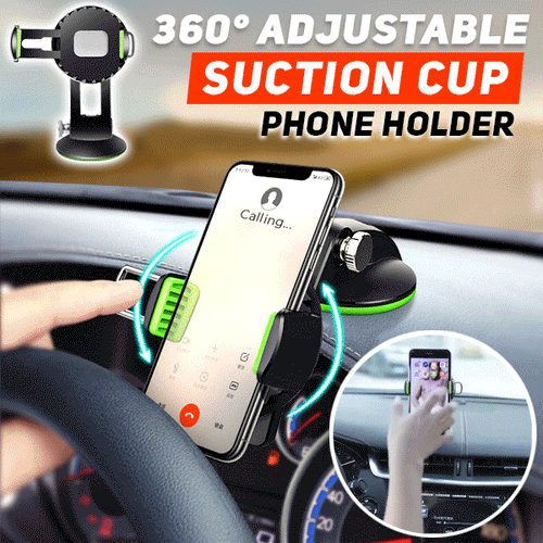 360° Adjustable Suction Cup Phone Holder