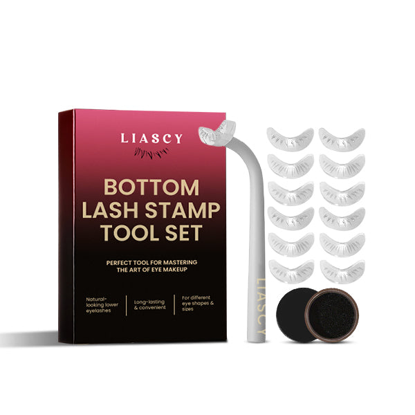 Liascy™ Twinkle Bottom Lash Stamp Tool Set