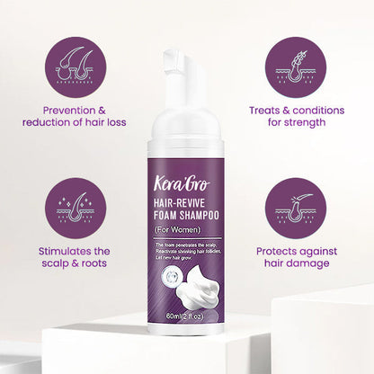 KERA'GRO Essence Hair-Revive Foam Shampoo