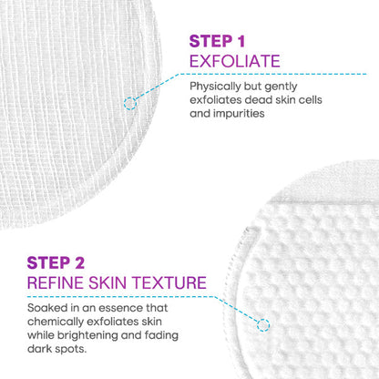 Liacsy™ DynamicGlow Exfoliating Pads