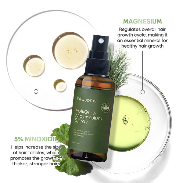 Blusoms™ FolliGrow Magnesium Serum Spray