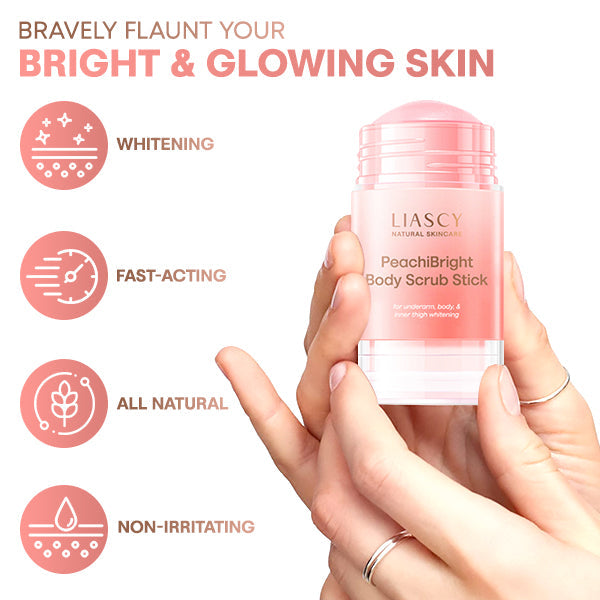 Liacsy™ PeachiBright Body Scrub Stick